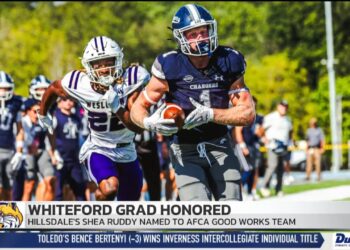 Whiteford Football Alum Shea Ruddy Makes History with Latest Honor