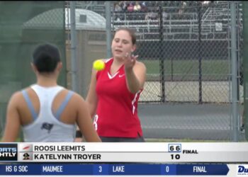 Bellevue’s Roosi Leemits Takes Down Perkins’ Katelynn Troyer 6-1, 6-0