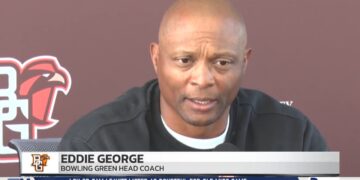 Eddie George Talks Bowling Green’s Difficult Non-Conference Slate