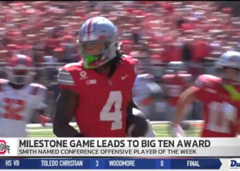 Jeremiah Smith Named AP Poll Player Of The Week