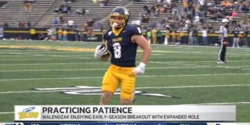 Connor Walendzak’s Patience Paying off for Toledo Rocket Football