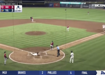 Mud Hens Get Revenge with Indians, 5-3