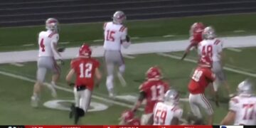 Bellevue Rides Big Second Half To 56-21 Win Over Huron