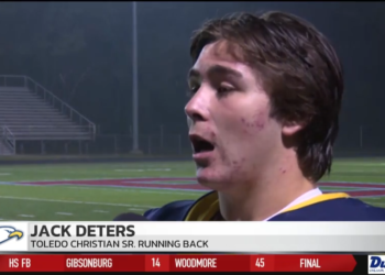 Jack Deters’ 3 TDs, Forced Fumble Leads Toledo Christian To 40-12 Win Over Cory-Rawson