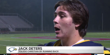 Jack Deters’ 3 TDs, Forced Fumble Leads Toledo Christian To 40-12 Win Over Cory-Rawson