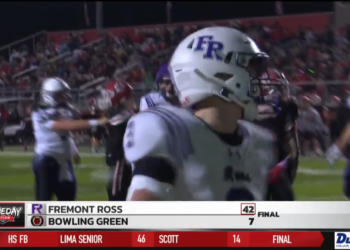 Fremont Ross Dominates Bowling Green 42-7, Takes Home NLL Cardinal Division Crown Outright