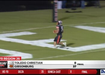 Gibsonburg Claws All Over Toledo Christian 37-8