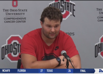 Sayin Injured as #4 Ohio State Survives Late Push from #5 Indiana, 19-15