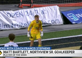 NLL Buckeye Division Player Of The Year, Northview’s Matt Bartlett Is Sidekicks’ Player Of The Week