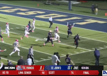 St. John’s Stomps Over St. Francis In 43-10 Holy War Win