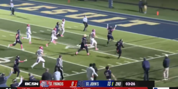St. John’s Stomps Over St. Francis In 43-10 Holy War Win