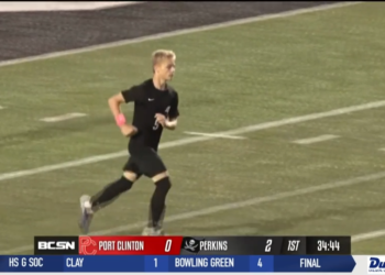 Perkins Blows Out Port Clinton 7-1
