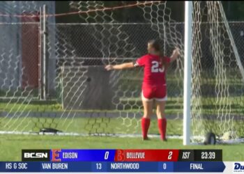 Bellevue Takes Out Edison 4-2
