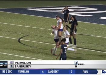Vermilion Shuts Out Sandusky 4-0