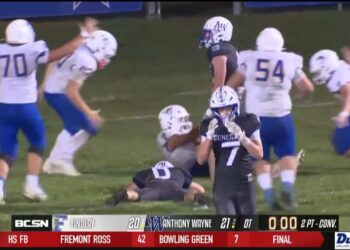 Findlay’s Two-Point Conversion Damages Anthony Wayne’s Playoff Hopes, Trojans Win 22-21