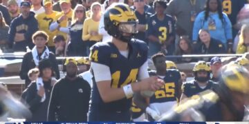 Michigan Falls to #6 Indiana 13-6 In Tommy Carr’s First Start