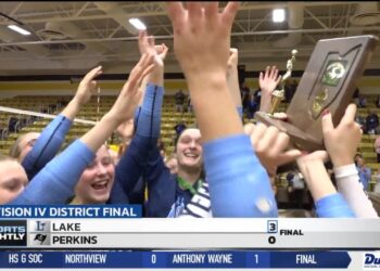 Lake Dominates Perkins In Three Sets To Win Division IV, Northwest District Title