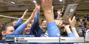 Lake Dominates Perkins In Three Sets To Win Division IV, Northwest District Title