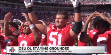 Luke Montgomery Named Ohio State Football’s Player of the Week