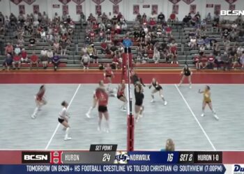 Huron Defeats Norwalk In Straight Sets