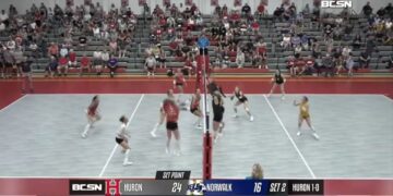 Huron Defeats Norwalk In Straight Sets