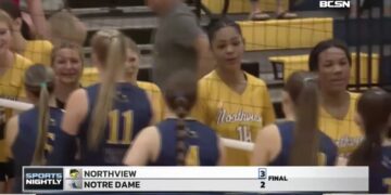 Northview Comes Out On Top In 5 Set Thriller Versus Notre Dame Academy